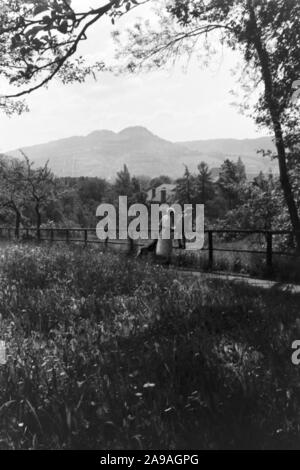 Eine Reise nach Jena, Deutschland 1930. Stockfoto