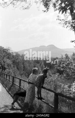 Eine Reise nach Jena, Deutschland 1930. Stockfoto