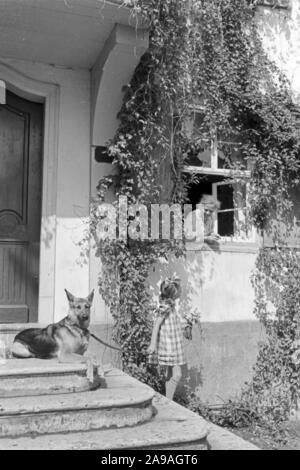 Eine Reise nach Jena, Deutschland 1930. Stockfoto