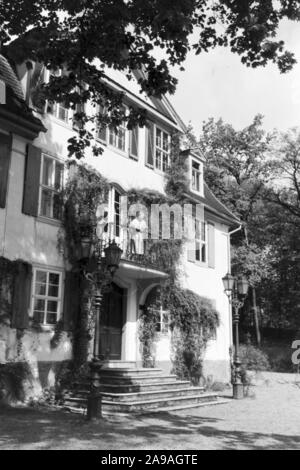 Eine Reise nach Jena, Deutschland 1930. Stockfoto