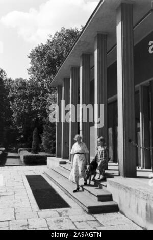 Eine Reise nach Jena, Deutschland 1930. Stockfoto