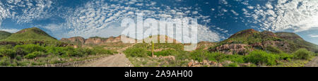 4x4 Offroad in Baja California desert fahren Stockfoto