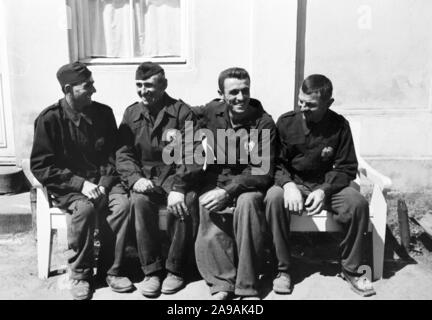 Szenen der Countrified Arbeitsalltag, Deutschland 1930. Stockfoto