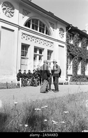 Szenen der Countrified Arbeitsalltag, Deutschland 1930. Stockfoto