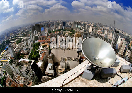 Gebäude, São Paulo, Brasilien Stockfoto