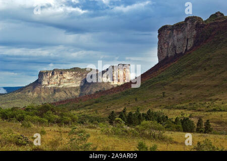 Pai Inácio Hill, Chapada Diamantina, Lençóis, Bahia, Brasilien Stockfoto