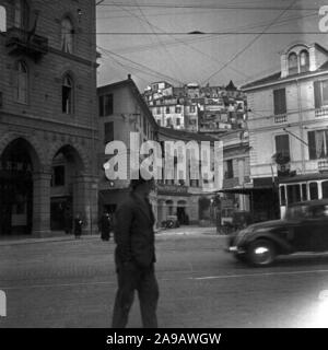 Eindruck auf einer Reise in Ligurien, Italien 1930. Stockfoto