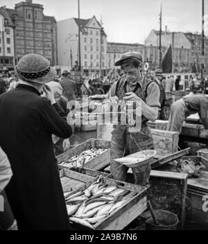 Eine Reise nach Norwegen, um 1930. Stockfoto