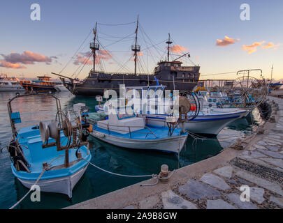 Zypern - Ayia Napa Hafen Stockfoto