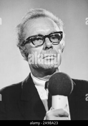 Jürgen Wiesner, deutscher Altphilologe, Deutschland um 1979. Deutscher klassischer Philologe Jürgen Wiesner, Deutschland Ca. 1979. Stockfoto