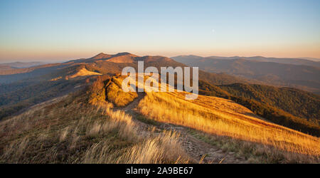 Schönen bergen in Polen - Bieszczady Stockfoto