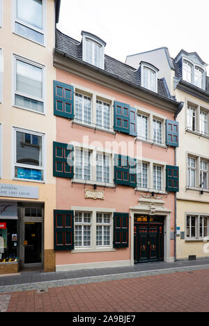 22.09.2019, Bonn, Nordrhein-Westfalen, Deutschland - Das Geburtshaus von Ludwig van Beethoven, Altstadt, Bonn, Nordrhein-Westfalen, Deutschland. 00 X 190922 Stockfoto