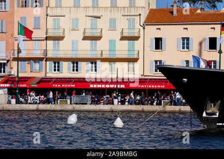 ST TROPEZ, Frankreich Stockfoto