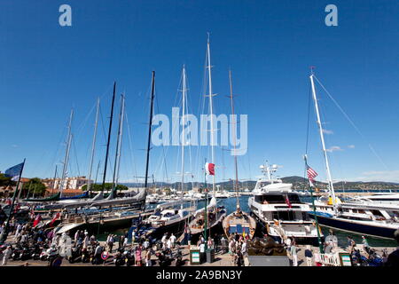 VOILES DE St. Tropez, Frankreich Stockfoto