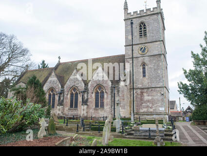 Tribute an den Grabstein von Winston Churchill Churchill Grundstück in St. Martin Kirche in Bladon, Oxfordshire am 50. Jahrestag des Todes der Kriegszeit Führer am 24. Januar 1965. Stockfoto