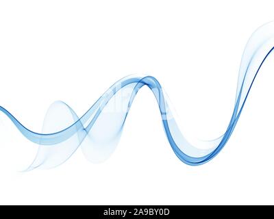 Vector super Abstrakte blaue Hintergründe Blue Wave Stock Vektor