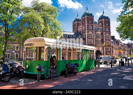 Die ursprünglichen u-Bahn-Haltestelle in einem Bus in der Nähe von der Pennsylvania University, Philadelphia, Pennsylvania, USA Stockfoto