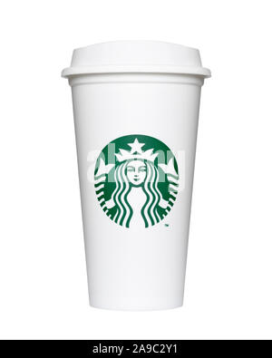 Starbucks Kaffee Tasse Stockfoto