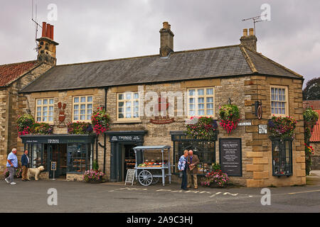 Die alten Metzger shop in Helmsley North Yorkshire UK Stockfoto