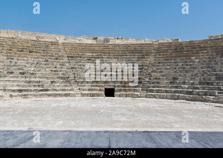 Kourion Theater Zypern 28 August 2019 Amphitheater Stockfoto