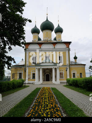 Kreml in Uglitsch in Russland Verklärung Kathedrale Stockfoto