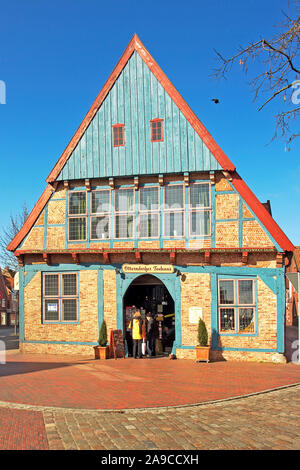 Altes Haus in Otterndorf, Niedersachsen Stockfoto