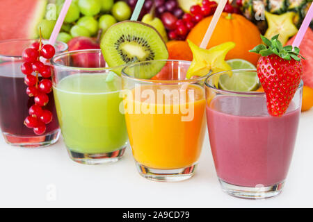 Smoothies Stockfoto