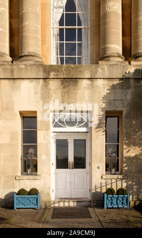 Den Royal Crescent Hotel und Spa auf dem Royal Crescent Badewanne Somerset UK Stockfoto