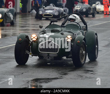 Oliver Llewellyn, Tim Llewellyn, Allard J2, Royal Automobile Club Woodcote Trophy, Stirling Moss Trophäe, Silverstone Classic, Juli 2019, Silverstone, Stockfoto