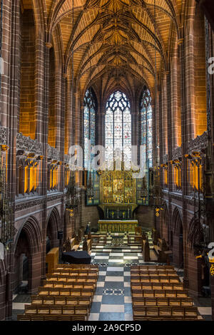 Dame Kapelle in der Kathedrale von Liverpool, Großbritannien Stockfoto