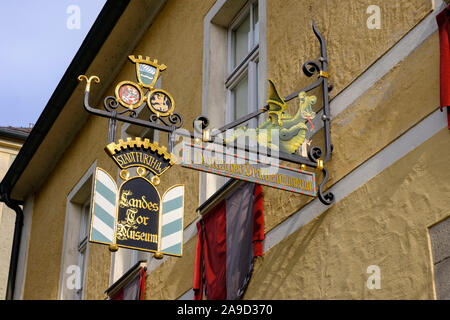 Land Gate Museum und Deutschen dragon Museum, Furth im Wald, Bayerischer Wald, Oberpfalz, Bayern, Deutschland Stockfoto