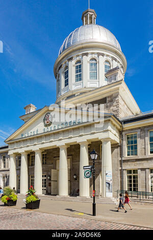 Bonsecours Market, ehemaliger Main Public Market, Old Montreal, Quebec, Ost Kanada, Nordamerika Stockfoto