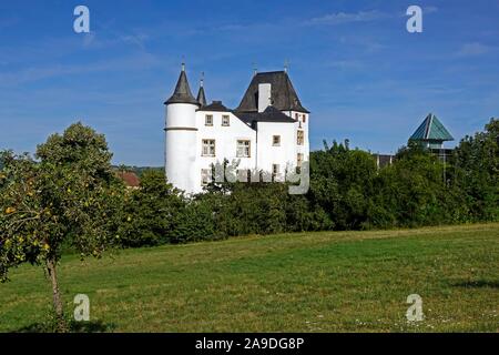 Hotel-Casino Schloss Berg in Perl-Nennig, Obermosel, Saarland, Deutschland Stockfoto