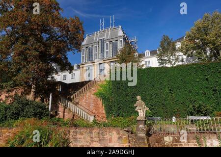 Schloss Garten und Schloss, Saarbrücken, Saarland, Deutschland Stockfoto