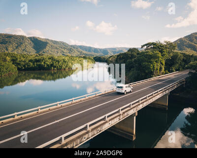 Die mowbray River in der Nähe von Port Douglas, Australien Stockfoto