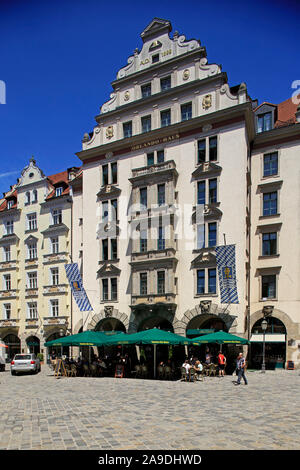 Orlando Haus am Platzl, München, Oberbayern, Bayern, Deutschland Stockfoto