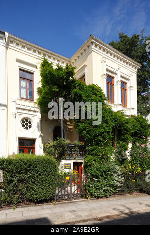 Alte Häuser in der Straße Bremen Fedelhören, Bremen, Deutschland, Europa Stockfoto