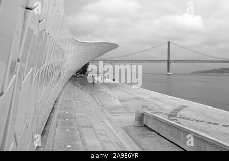 MATE-Museum für Kunst, Architektur und Technologie in der Tejo Stockfoto