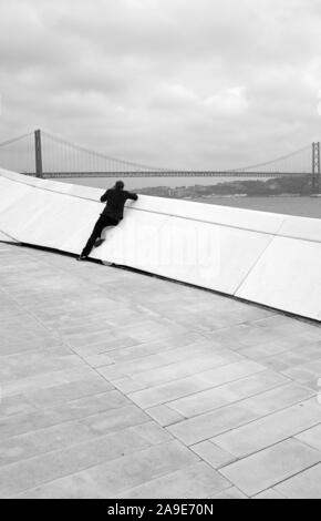 MATE-Museum für Kunst, Architektur und Technologie in der Tejo Stockfoto