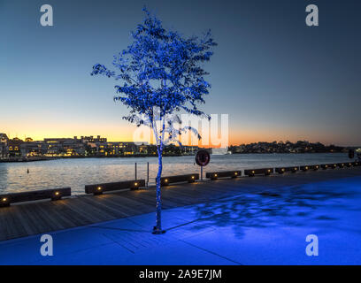 Sydney Darling Harbour Waterfront Stockfoto