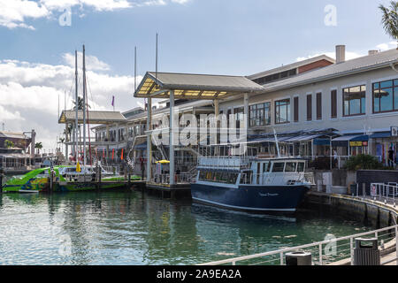 Bayside Marketplace, Shopping Center, Miamarina, Biscayne Boulevard, Zentrum der Stadt, Miami, Miami-Dade County, Florida, USA, Nordamerika Stockfoto