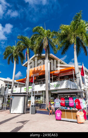 Bayside Marketplace, Shopping Center, Miamarina, Biscayne Boulevard, Zentrum der Stadt, Miami, Miami-Dade County, Florida, USA, Nordamerika Stockfoto