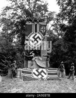 Eva Braun Sammlung (sedam) - NS-Banner Ca. 1930s oder 1940s Stockfoto