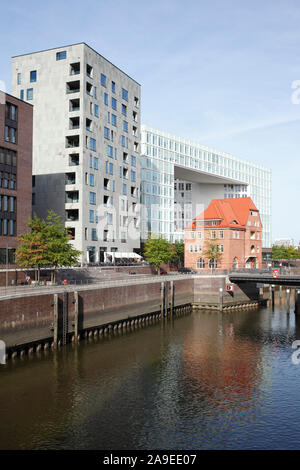 Spiegel-Verlag und Ericus-Contor oben Ericus, Harbour City, Hamburg, Deutschland, Europa Stockfoto