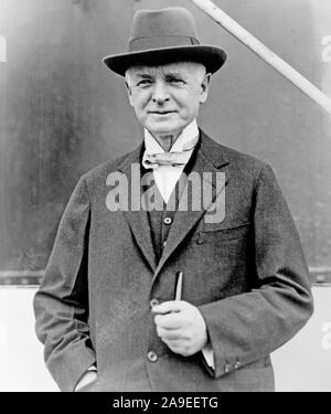 Fairfax Harrison, Präsident der Southern Railway, 5. 11. 1927 Stockfoto