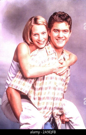 Meredith Monroe, Joshua Jackson, Dawson Creek, 1998 Stockfoto