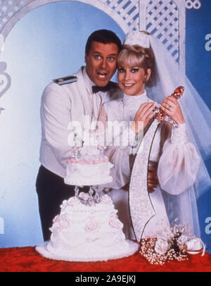 Larry Hagman, Barbara Eden, ich träume von jeannie, 1965 Stockfoto