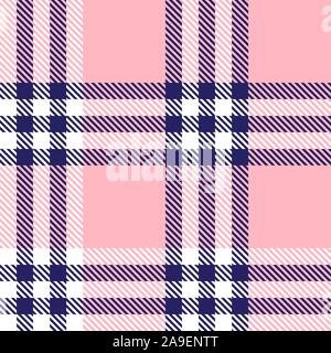 Klassisch Modern Tartan Tartan nahtlose Muster in Vektor - Dies ist eine klassische Plaid, kariert, Tartan Muster für T-Shirt Druck geeignet, Stoff Stock Vektor
