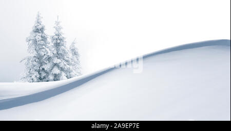 Winterlandschaft Stockfoto