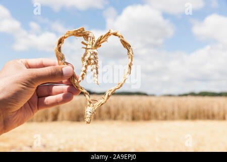 Ohren Herz Stockfoto